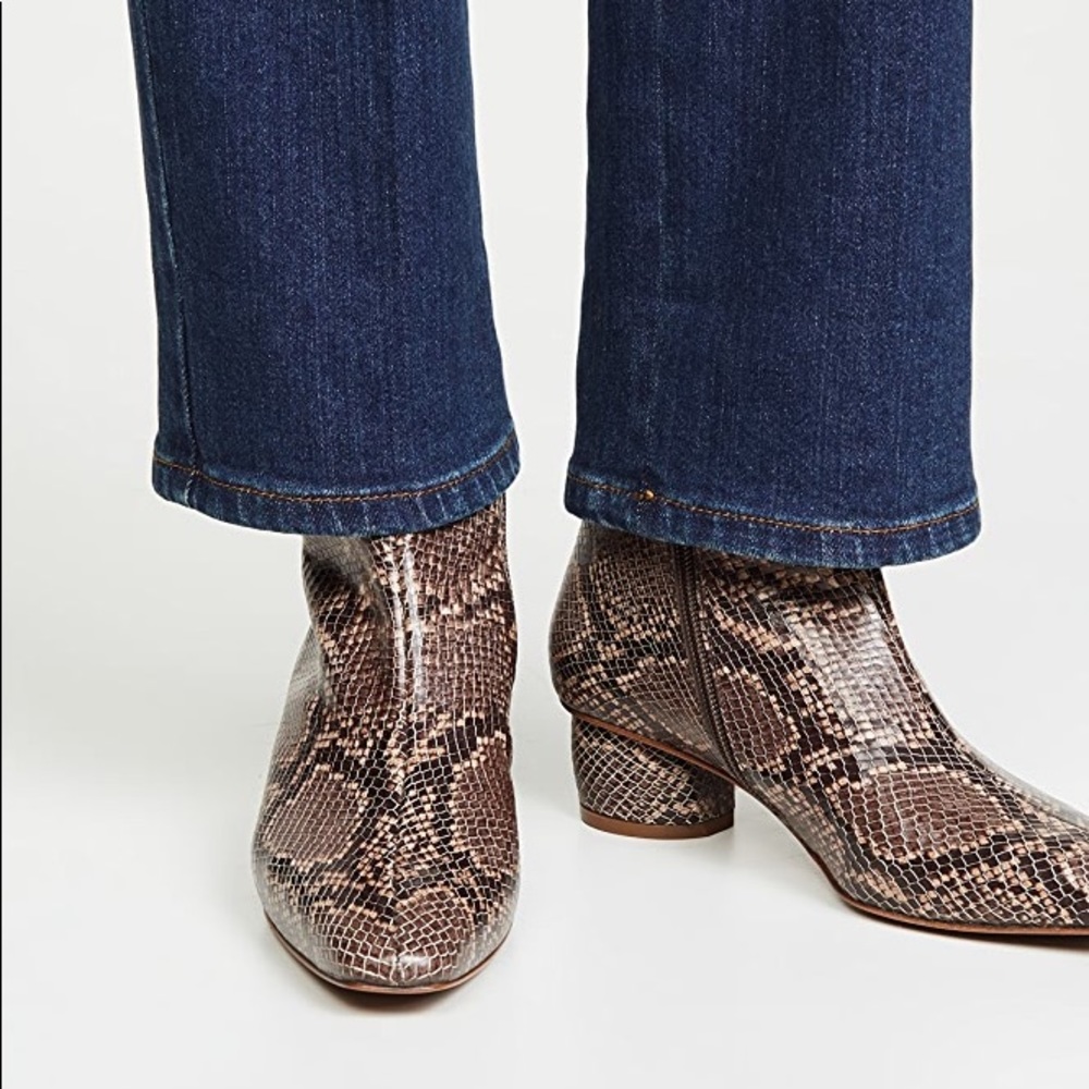 LOQ Matea Booties in Mink Python Size EU40 (US9-9.5)
